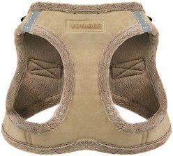 Best Pet Supplies Voyager Plush Suede Dog Harness, Latte, Large