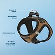 Show in main carousel: Best Pet Supplies Voyager Padded Fleece Dog Harness, Beige, X-Small slide 3 of 10