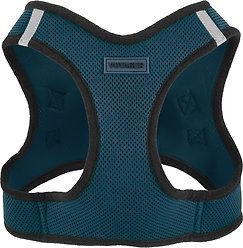 Best Pet Supplies Voyager Black Trim Mesh Dog Harness, Blue, X-Large