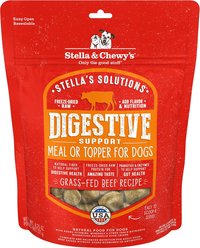 Stella & Chewy's Stella's Solutions Digestive Boost Freeze-Dried Raw Grass-Fed Beef Dinner Morsels Dog Food, 4.25-oz bag