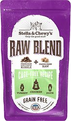 Stella & Chewy's Poultry Flavored Raw Blend Cage Free Recipe Dry Cat Food, 4.54-kg bag