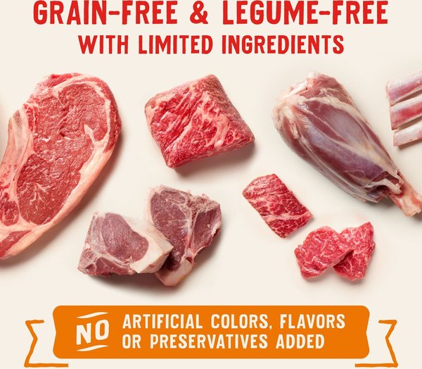 Show full view: Stella & Chewy's Wild Red Jerky Nuggets Beef & Lamb Recipe Grain-Free Dog Treats, 6-oz bag slide 7 of 8