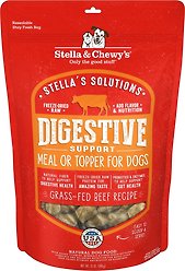 Stella & Chewy's Stella's Solutions Digestive Boost Freeze-Dried Raw Grass-Fed Beef Dinner Morsels Dog Food, 13-oz bag