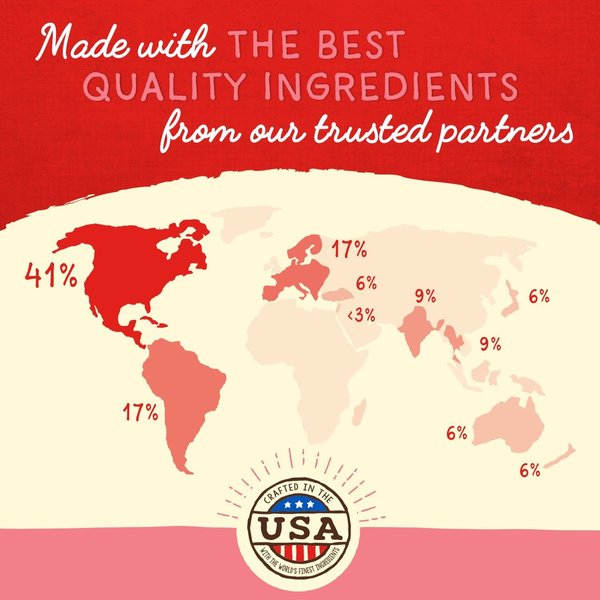 Show full view: Stella & Chewy's Marie's Magical Dinner Dust What's Shak'n Bac'n Recipe Freeze-Dried Raw Dog Food Topper, 7-oz bag slide 4 of 7