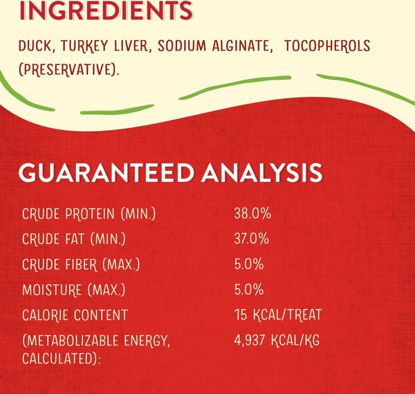Show full view: Stella & Chewy's Duck Wild Weenies Freeze-Dried Raw Dog Treats, 3.25-oz bag slide 3 of 9