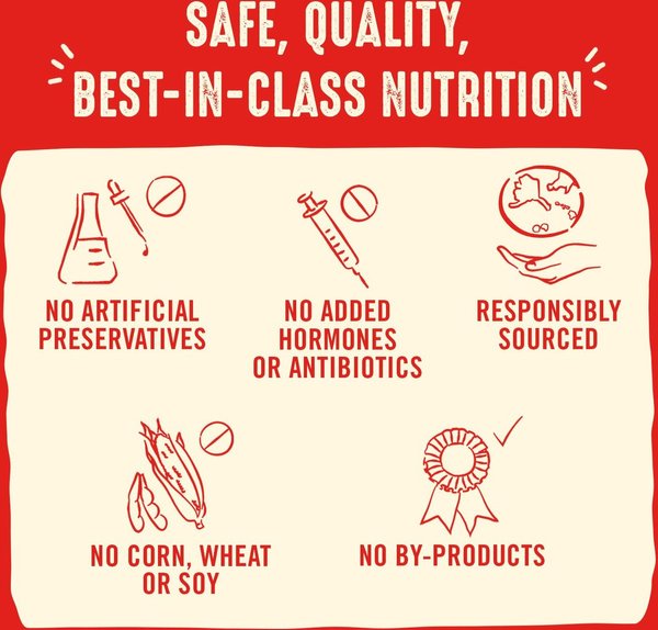 Show full view: Stella & Chewy's Perfectly Puppy Beef & Salmon Dinner Patties Freeze-Dried Raw Dog Food, 14-oz bag slide 7 of 8