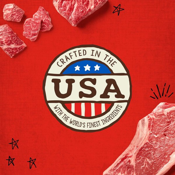 Show full view: Stella & Chewy's Carnivore Crunch Grass-Fed Beef Recipe Freeze-Dried Raw Dog Treats, 3.25-oz bag slide 6 of 10