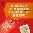 Show in main carousel: Stella & Chewy's Carnivore Crunch Grass-Fed Beef Recipe Freeze-Dried Raw Dog Treats, 3.25-oz bag slide 4 of 10