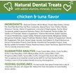 Show in main carousel: WHIMZEES by Wellness Natural Chicken & Tuna Dental Cat Treats, 56.7-g bag slide 8 of 9