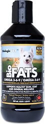 Biologic Vet BIOVET FATS Omega 3-6-9 Fatty Acids Dog & Cat Supplement, 200-mL bottle