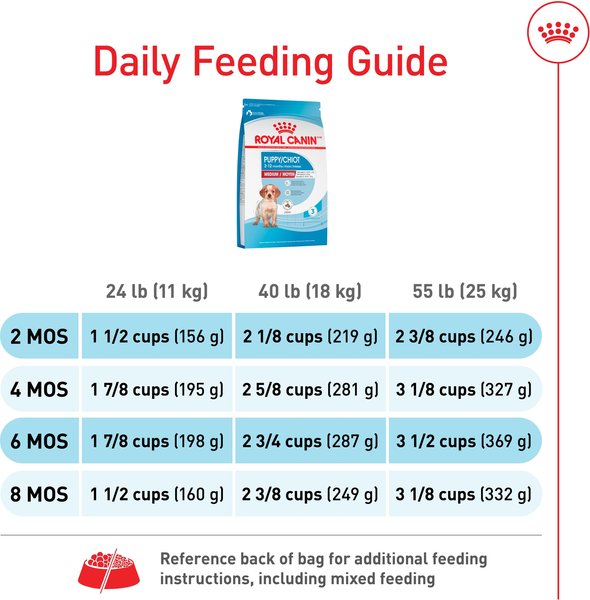 Show full view: Royal Canin Size Health Nutrition Medium Puppy Dry Dog Food, 1.81-kg bag slide 3 of 7