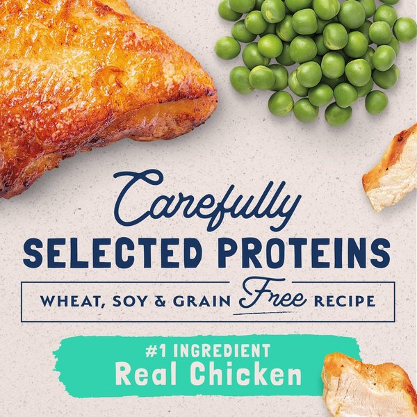 Show full view: Natural Balance Limited Ingredient Grain-Free Green Pea & Chicken Formula Dry Cat Food, 4.54-kg bag slide 3 of 9