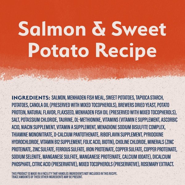 Show full view: Natural Balance Limited Ingredient Grain-Free Salmon & Sweet Potato Recipe Dry Dog Food, 5.44-kg bag slide 5 of 10