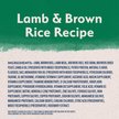 Show in main carousel: Natural Balance Limited Ingredient Lamb & Brown Rice Puppy Recipe Dry Dog Food, 10.9-kg bag slide 4 of 10