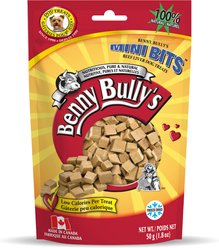 Benny Bullys Beef Liver Mini Bit Freeze-Dried Dog Treats, 50-g bag