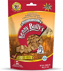 Benny Bullys Turkey Chops Raw Freeze-Dried Dog Treats, 60-g bag