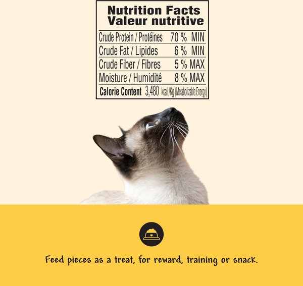 Show full view: Benny Bullys Mini Chops Smart Pack Beef Liver Plus Beef Heart Freeze-Dried Cat Treats, 18-g box slide 5 of 5