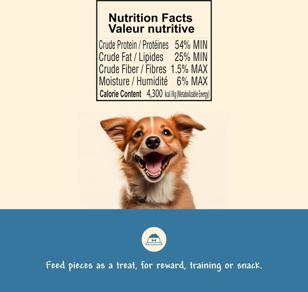 Show full view: Benny Bullys Pillow Pack Mini Bits Salmon & Rosemary Extract Freeze-Dried Dog Treats, 14-g bag slide 4 of 4