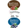 Show in main carousel: Benny Bullys Pillow Pack Mini Bits Beef Liver Plus Blueberry Freeze-Dried Dog Treats, 18-g bag slide 3 of 4