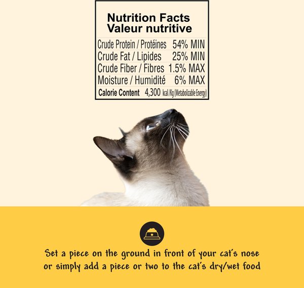 Show full view: Benny Bullys Mini Chops Smart Pack Salmon & Rosemary Freeze-Dried Cat Treats, 18-g box slide 5 of 5