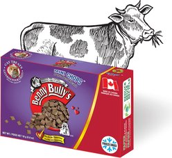 Benny Bullys Mini Chops Smart Pack Pure Beef Heart Freeze-Dried Cat Treats, 18-g box