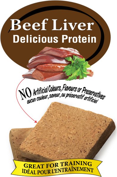 Show full view: Benny Bullys Liver Chops Original Freeze-Dried Dog Treats, 40-g bag slide 4 of 4