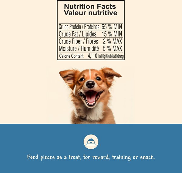 Show full view: Benny Bullys Bison Liver Chops Freeze-Dried Dog Treats, 243-g bag slide 5 of 5