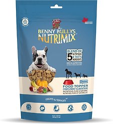 Benny Bullys Beef NutriMix Raw Freeze-Dried Dog Food Topper, 200-g bag