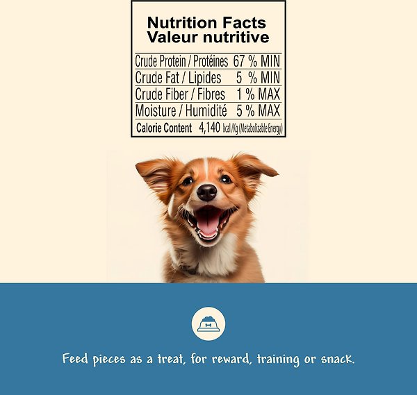 Show full view: Benny Bullys Plus Beef Liver & Kelp Freeze-Dried Dog Treats, 58-g bag slide 4 of 4