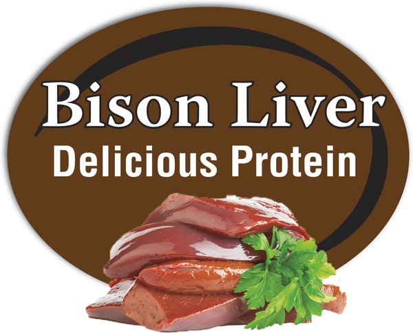 Show full view: Benny Bullys Pillow Pack Mini Bits Bison Liver Freeze-Dried Dog Treats, 18-g bag slide 3 of 4