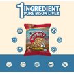 Show in main carousel: Benny Bullys Pillow Pack Mini Bits Bison Liver Freeze-Dried Dog Treats, 18-g bag slide 2 of 4
