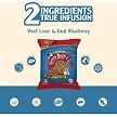 Show in main carousel: Benny Bullys Pillow Pack Mini Bits Beef Liver Plus Blueberry Freeze-Dried Dog Treats, 18-g bag slide 2 of 4