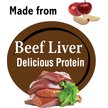Show in main carousel: Benny Bullys Pillow Pack Mini Bits Beef Liver Plus Apple Freeze-Dried Dog Treats, 18-g bag slide 4 of 4