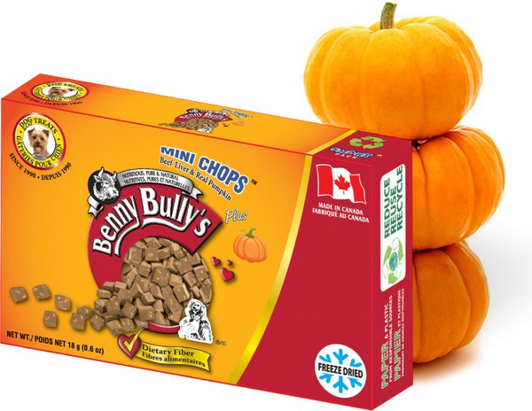 Show full view: Benny Bullys Mini Chop Smart Pack Variety Pack Dog Treats, 108-g bag slide 6 of 8