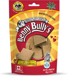 Benny Bullys Liver Chops Original Freeze-Dried Dog Treats, 40-g bag