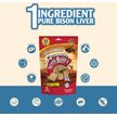 Show in main carousel: Benny Bullys Bison Liver Chops Freeze-Dried Dog Treats, 243-g bag slide 3 of 5