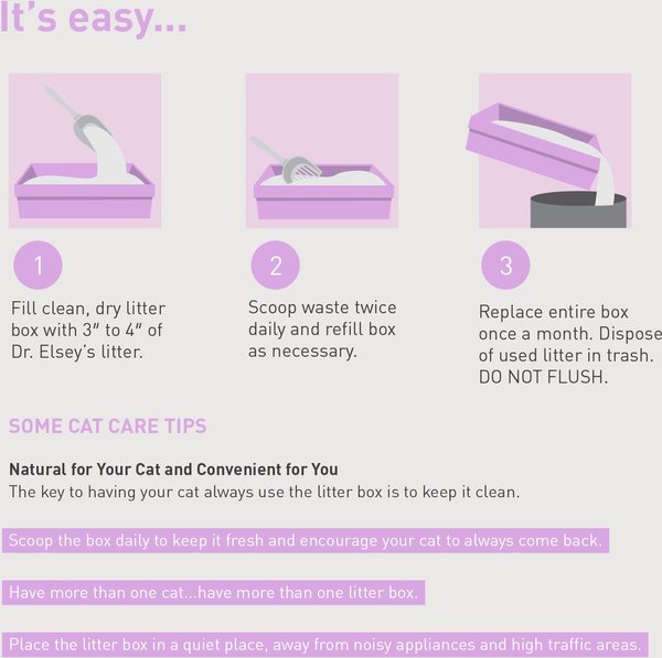 Show full view: Dr. Elsey's Paw Sensitive Clumping Clay Cat Litter, 9.07-kg bag slide 4 of 6