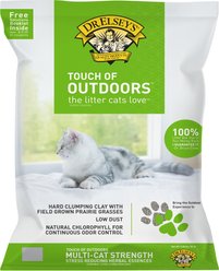 Dr. Elsey's Touch of Outdoors Stress-Reducing Clumping Clay Cat Litter, 9.07-kg bag