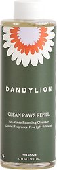Dandylion Clean Paws No-Rinse Foaming Dog Cleanser Refill, 10-fl oz bottle