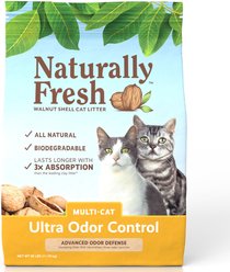 Naturally Fresh Ultra Odour Control Clumping Cat Litter, 11.8-kg bag