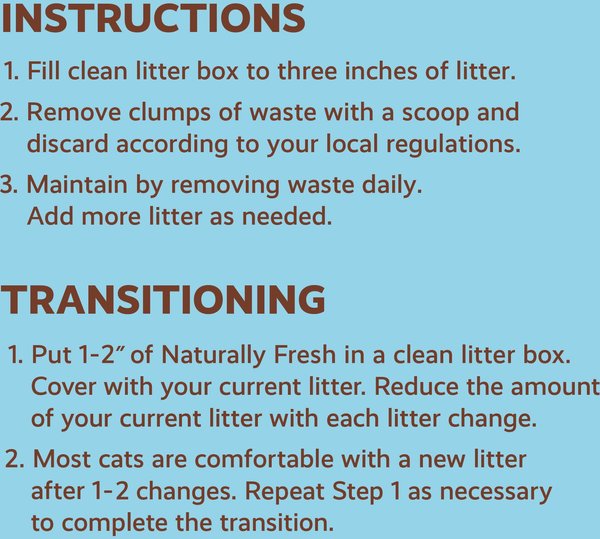 Show full view: Naturally Fresh Multi Cat Clumping Cat Litter, 11.8-kg bag slide 7 of 8