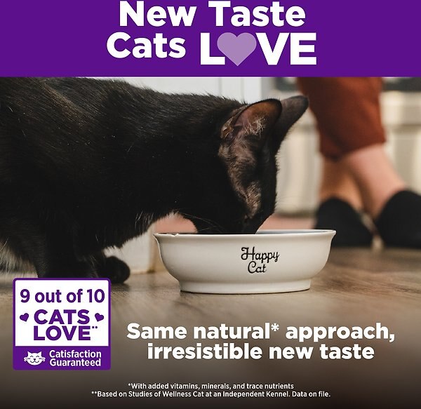 Show full view: Wellness Complete Health Natural Grain-Free Deboned Chicken & Chicken Meal Dry Cat Food, 5.2-kg bag slide 6 of 9