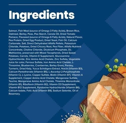 Show full view: Blue Buffalo Life Protection Formula Adult Salmon Recipe Dry Dog Food, 11.8-kg bag slide 5 of 8