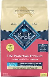 Blue Buffalo Life Protection Formula Adult Salmon Recipe Dry Dog Food, 11.8-kg bag