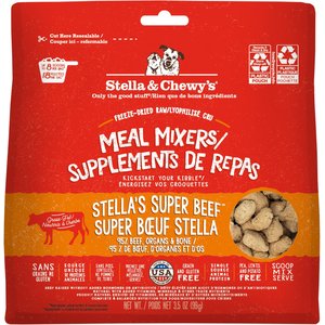 Stella & Chewy's Duck Duck Goose Meal Mixers Freeze-Dried Raw Dog Food Topper