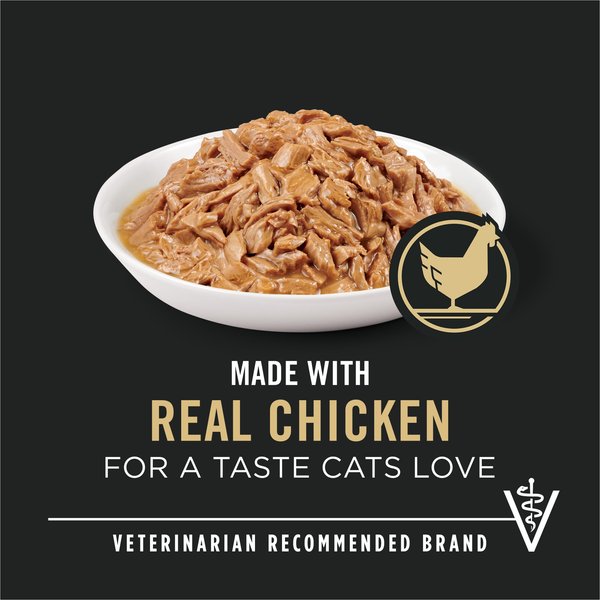 Show full view: Purina Pro Plan Indoor Balance Chicken Entree Wet Cat Food, 85-g can, case of 24 slide 7 of 9
