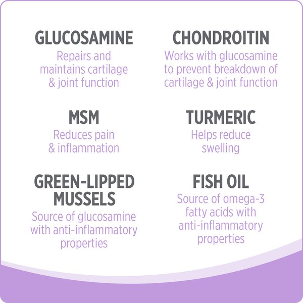 Show full view: Nutrience Care Hip & Joint Dog Supplement, 100 count slide 6 of 7