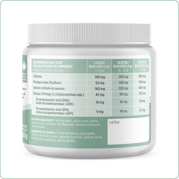 Show full view: Nutrience Care Hairball Cat Supplement, 180-g slide 3 of 7