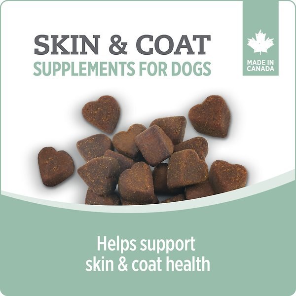 Show full view: Nutrience Care Skin & Coat Dog Supplement, 100 count slide 4 of 7
