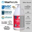 Show in main carousel: Vital Pet Life Fish Oil Skin & Coat Health Liquid Cat & Dog Supplement, 1.89-L bottle slide 5 of 8